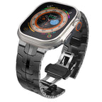 Curea Apple Watch 42 / 44  Techsuit W063, oțel inoxidabil, argintiu – imagine 2