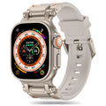 Curea Apple Watch 42 / 44  Techsuit W064, silicon, argintiu starlight – imagine 1