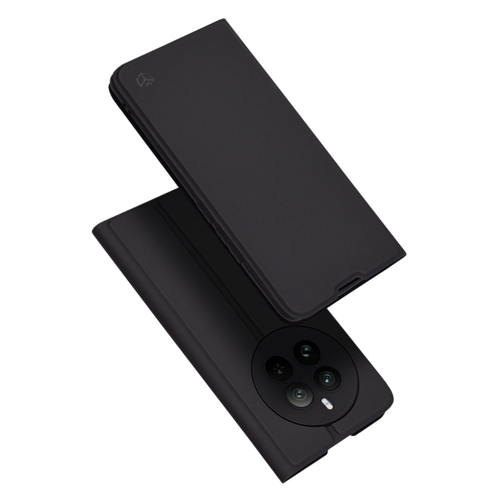 Husă Realme 12 Pro / 12 Pro+ flip Techsuit Magskin Book, negru – imagine 1