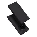 Husă Realme 12 Pro / 12 Pro+ flip Techsuit Magskin Book, negru – imagine 1