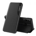 Husă Huawei P30 Lite / P30 Lite New Edition flip Techsuit eFold, negru – imagine 1