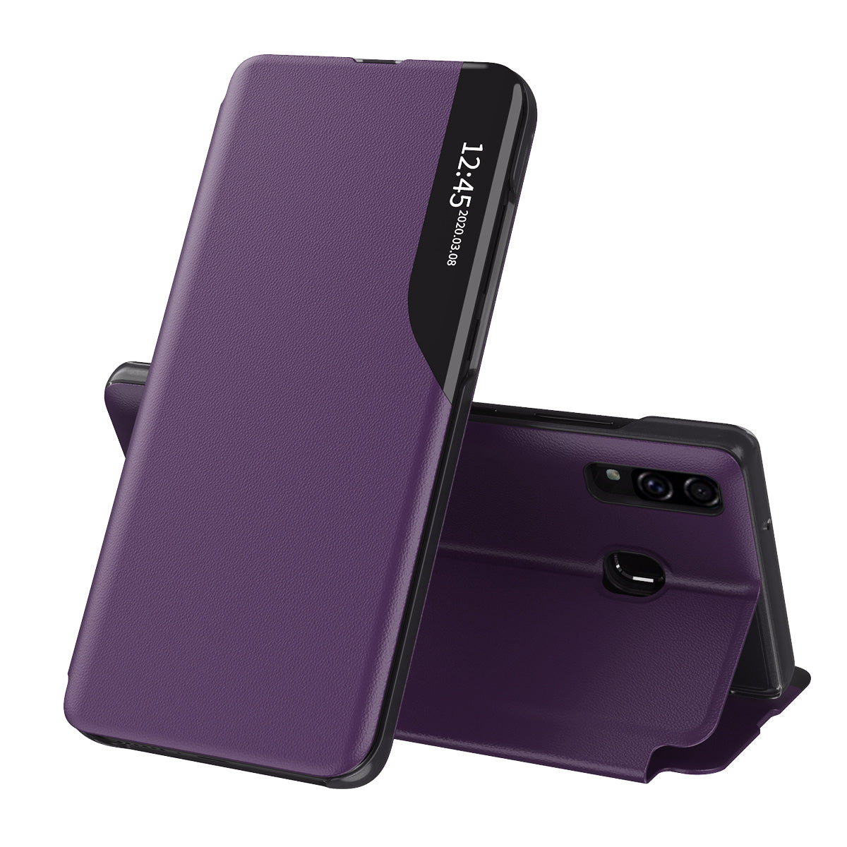 Husă flip Techsuit eFold Galaxy A20e – Mov – imagine 2