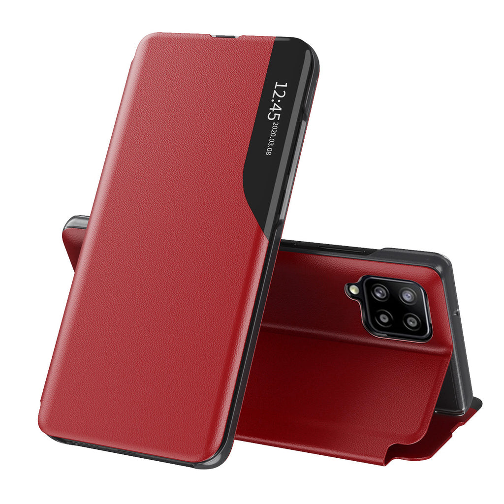 Husă flip Techsuit eFold Galaxy A12 / A12 Nacho – Roșu – imagine 1