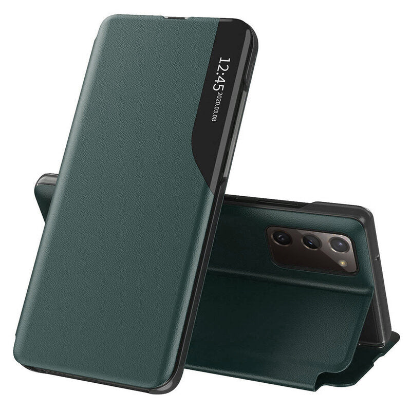 Husă flip Techsuit eFold Galaxy S20 FE – Verde închis – imagine 3
