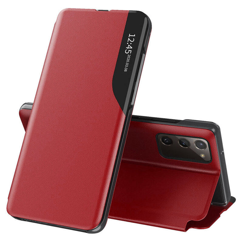 Husă flip Techsuit eFold Galaxy S20 FE – Roșu – imagine 2