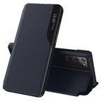 Husă flip Techsuit eFold Galaxy S20 FE – Albastru închis – imagine 2