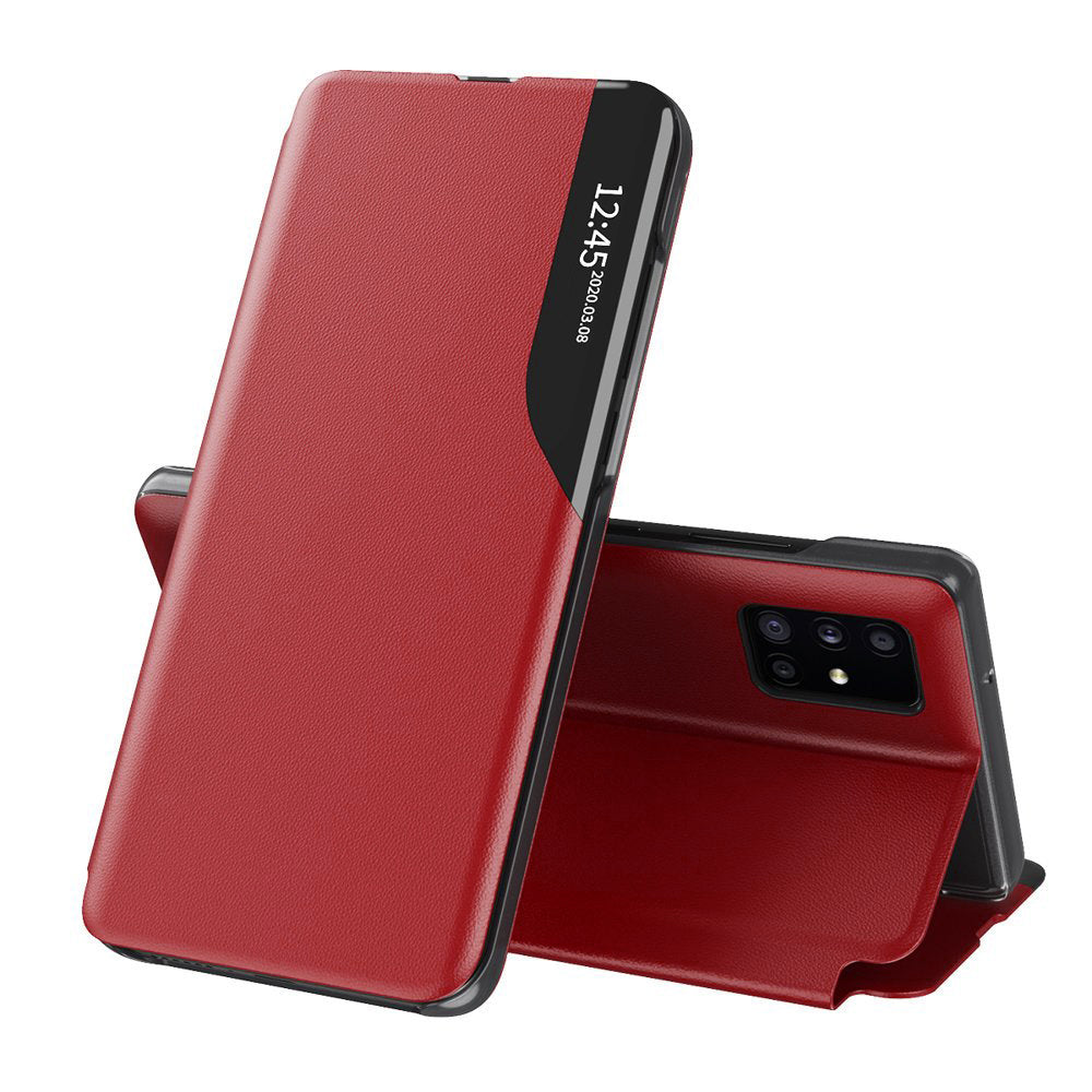 Husă flip Techsuit eFold Galaxy A51 – Roșu – imagine 1