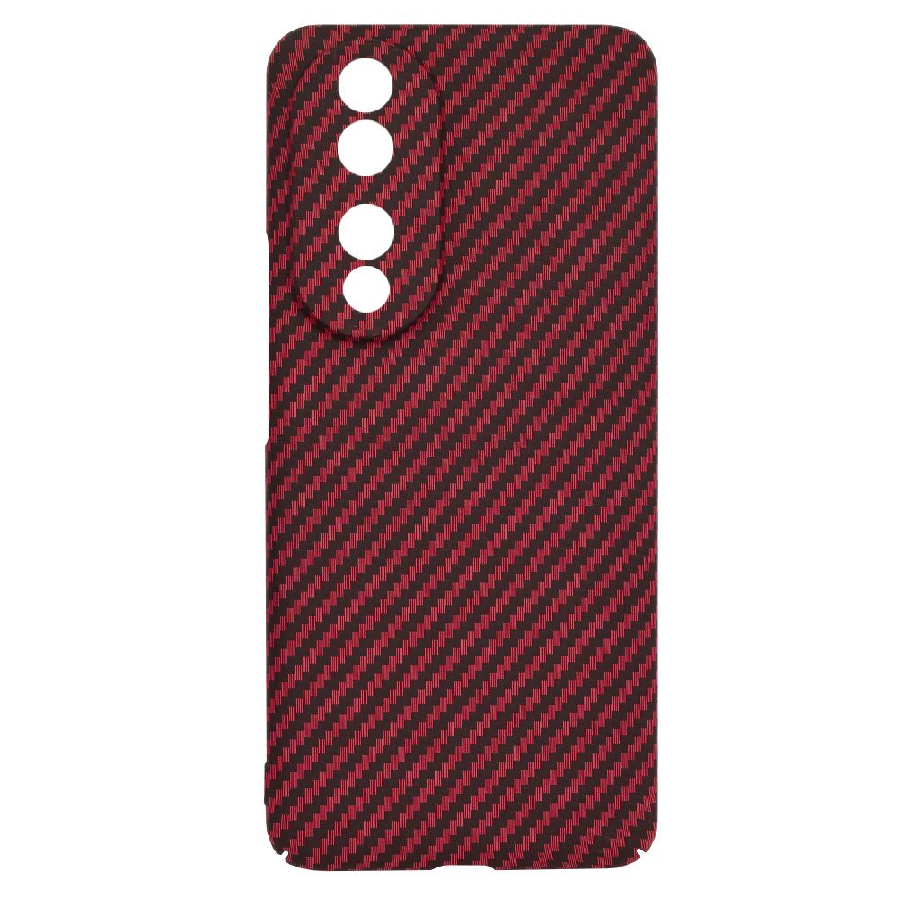 Husă Honor 90 Techsuit Carbonite FiberShell, roșu – imagine 4