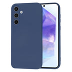 Husă din silicon Techsuit SoftFlex Galaxy A55 5G – Bleumarin – imagine 5