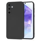 Husă din silicon Techsuit SoftFlex Galaxy A55 5G – Negru – imagine 1