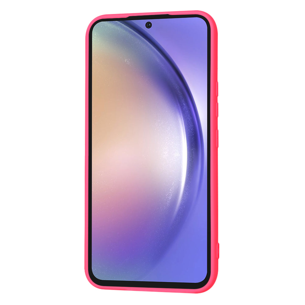 Husă din silicon Techsuit SoftFlex Galaxy A54 5G – Roz aprins – imagine 19