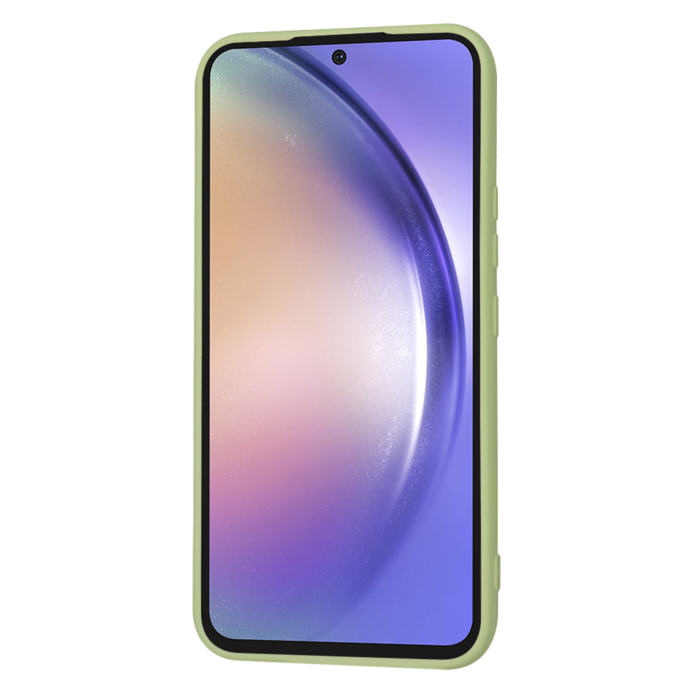Husă din silicon Techsuit SoftFlex Galaxy A54 5G – Verde matcha – imagine 7