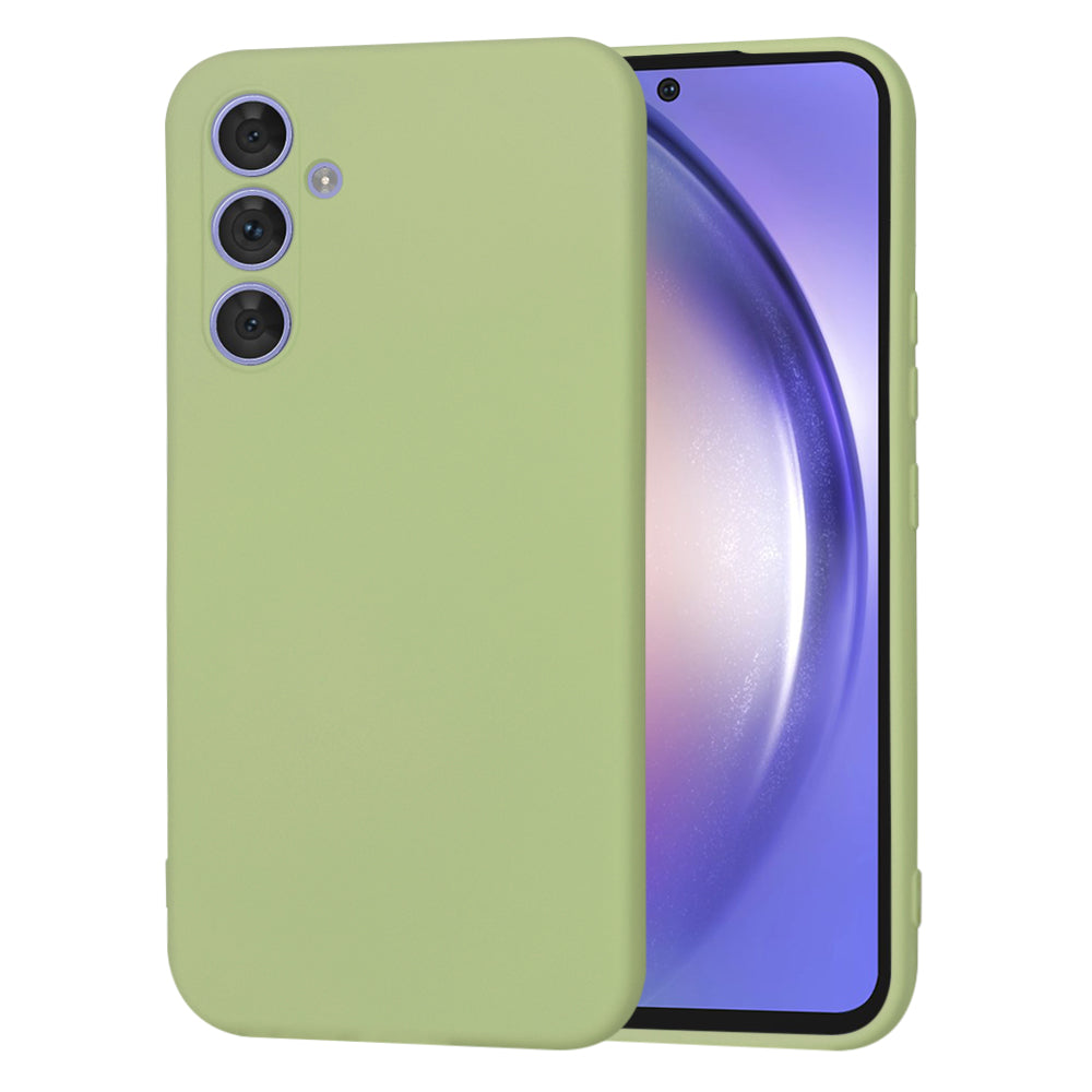 Husă din silicon Techsuit SoftFlex Galaxy A54 5G – Verde matcha – imagine 5