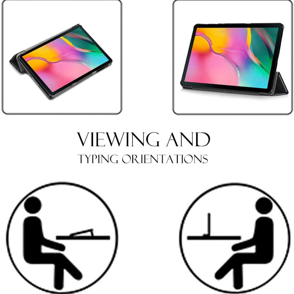 Husă Samsung Galaxy Tab A 10.1 2019 T510 Techsuit FoldPro, negru – imagine 4