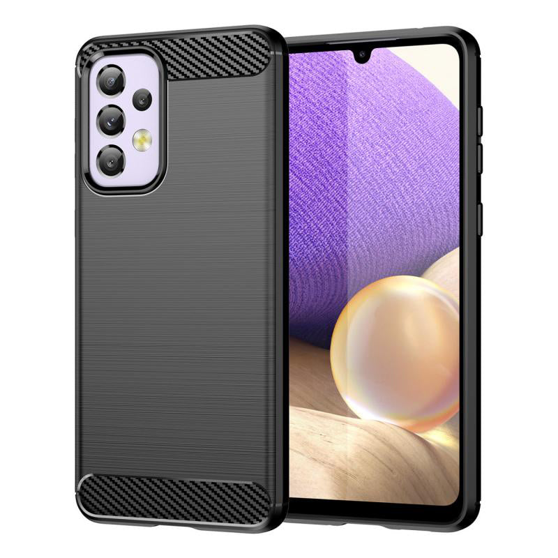Husă Techsuit Carbon Silicone Galaxy A32 – imagine 1