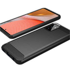 Husă Techsuit Carbon Silicone Galaxy A72 – imagine 2