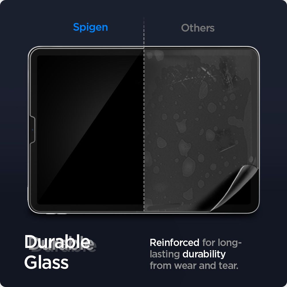 Folie sticlă Spigen Glas.tR EZ Fit iPad Air 4, iPad Air 5 și iPad Pro 11" (2020 / 2021) – imagine 4