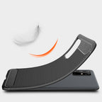 Husă Techsuit Carbon Silicone Galaxy S21 Ultra – imagine 2