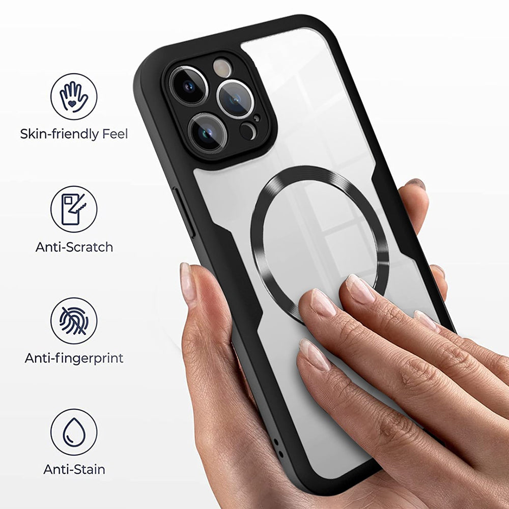 Husă iPhone 12 Pro Max 360 Techsuit ColorVerse MagSafe, roz – imagine 2