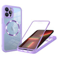 Husă iPhone 13 Pro 360 Techsuit ColorVerse MagSafe, mov – imagine 1