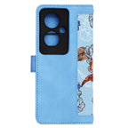 Husă Oppo Reno11 F flip Techsuit FlipCraft, albastru intens – imagine 3