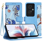Husă Oppo Reno11 F flip Techsuit FlipCraft, albastru intens – imagine 1