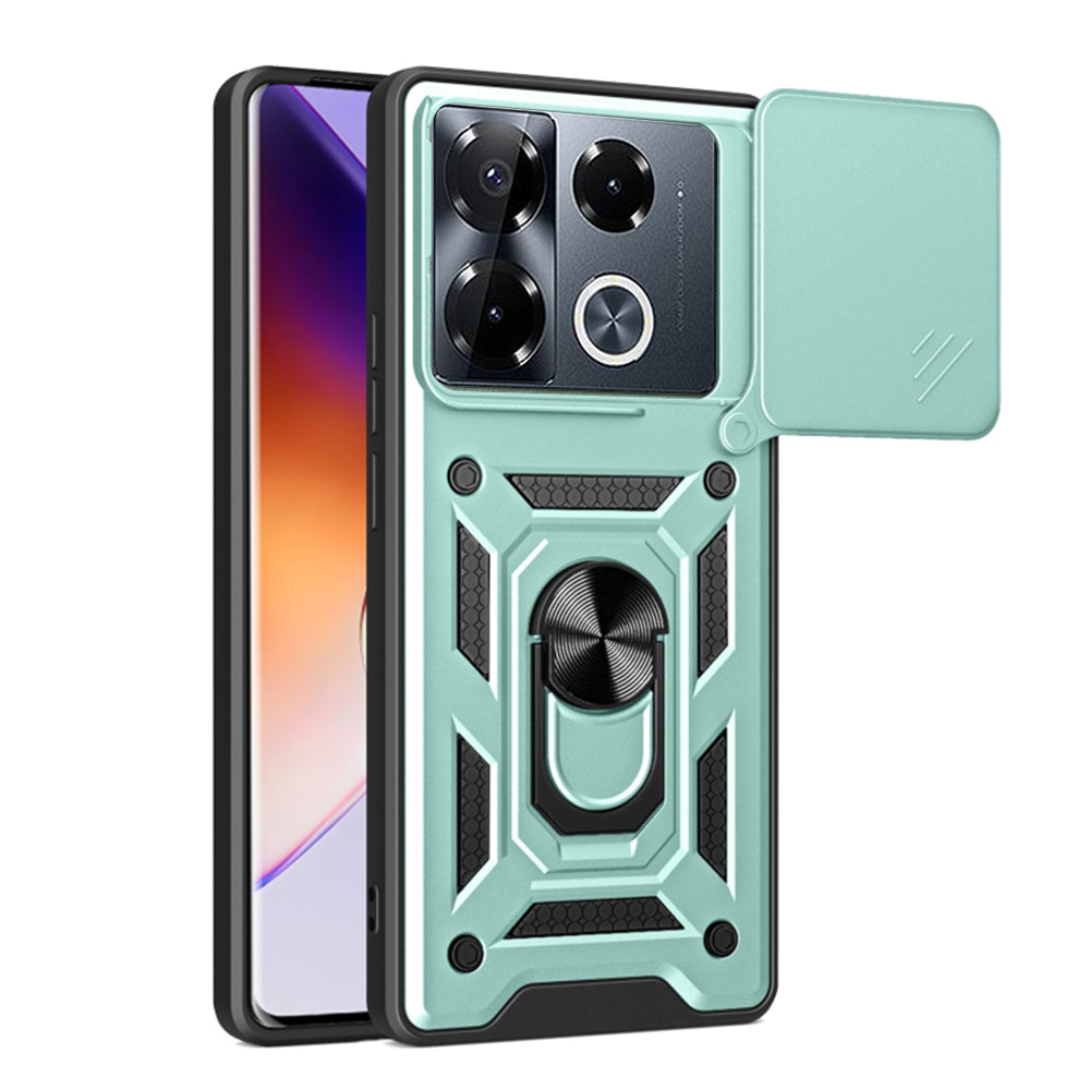 Husă Infinix Note 40 Pro+ Techsuit CamShield, verde – imagine 1