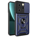 Husă Techsuit CamShield Infinix Hot 40, albastru – imagine 1