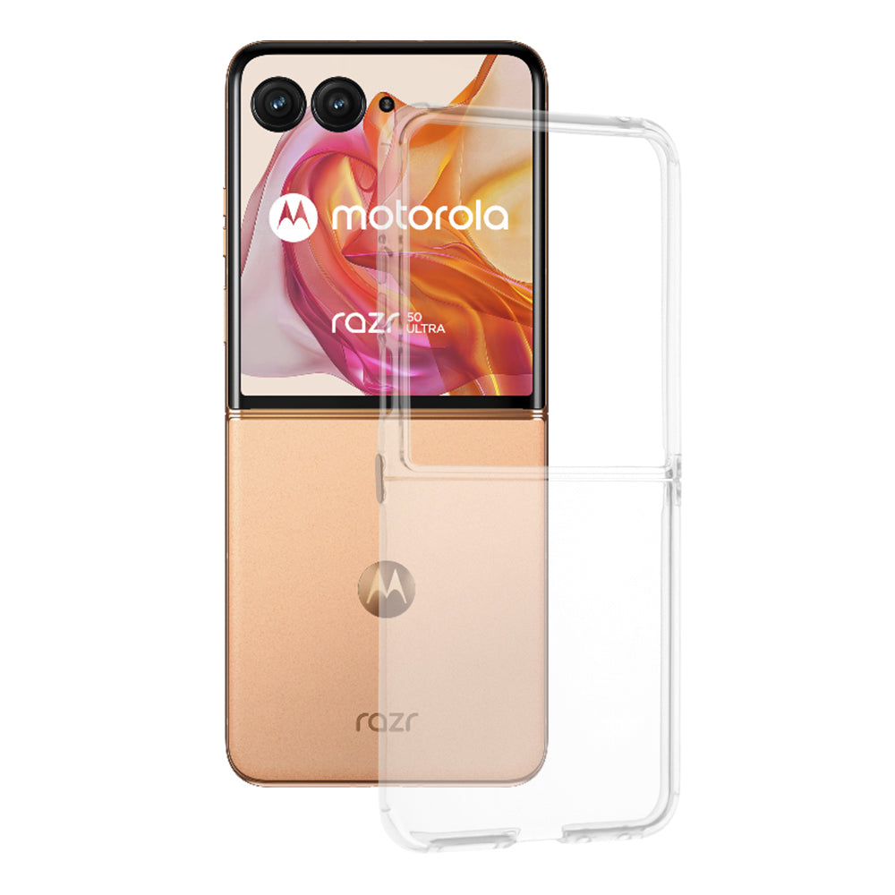 Husă Motorola Razr 50 Ultra / Razr 70 Plus Techsuit Clear Silicone – imagine 1