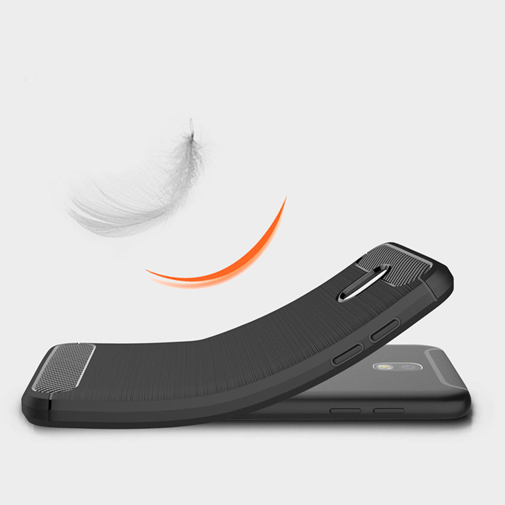 Husă Techsuit Carbon Silicone Galaxy J5 2017 / J5 Pro 2017 – imagine 3