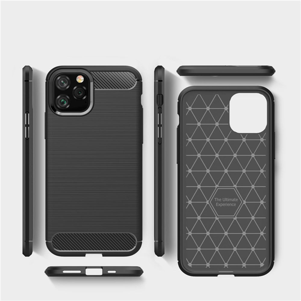 Husă Techsuit Carbon Silicone iPhone 12 Pro Max – imagine 4
