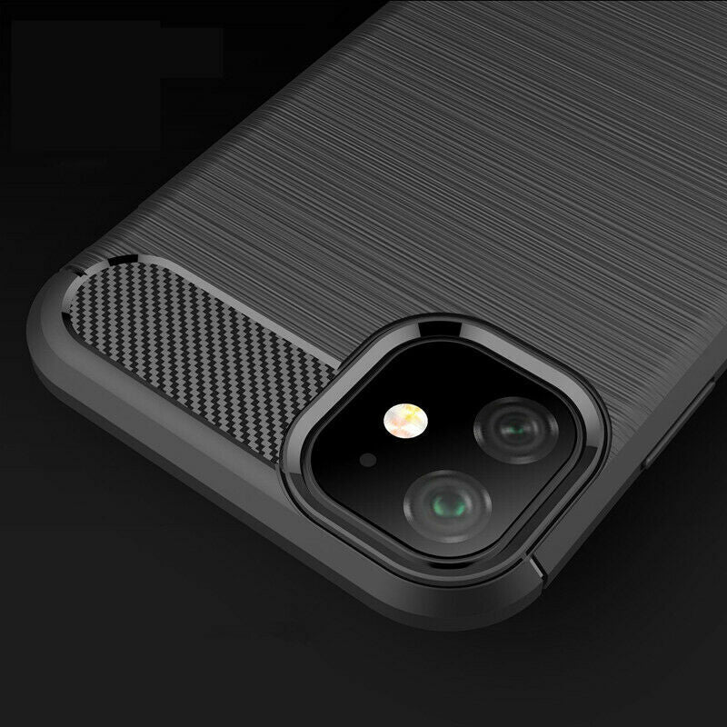 Husă Techsuit Carbon Silicone iPhone 12 mini – imagine 3