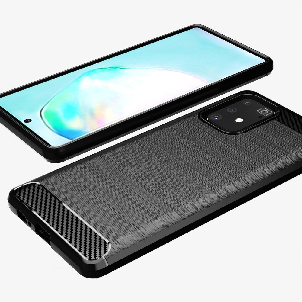 Husă Techsuit Carbon Silicone Galaxy S10 Lite – imagine 2