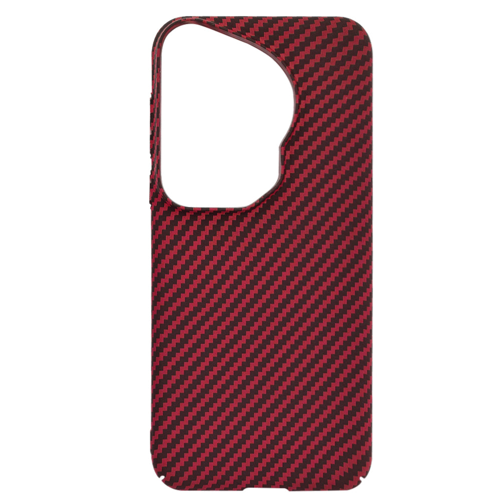 Husă Huawei Pura 70 Ultra Techsuit Carbonite FiberShell, roșu – imagine 3