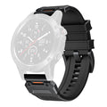Curea Garmin Fenix 5/5 Plus 6/6 Pro/7 Techsuit W068, negru – imagine 1