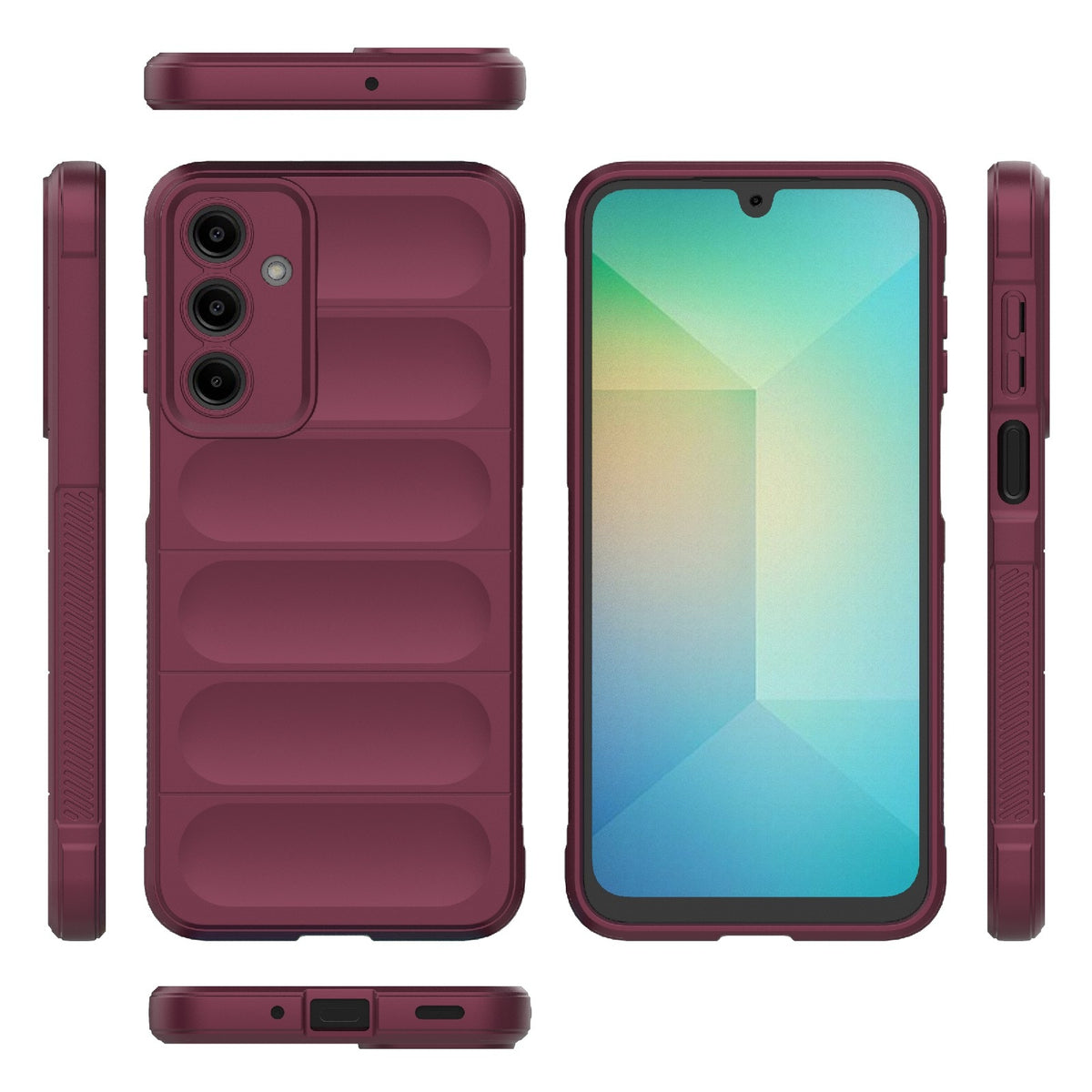 Husă Techsuit Magic Shield Galaxy A16 / A16 5G – Bordo – imagine 7