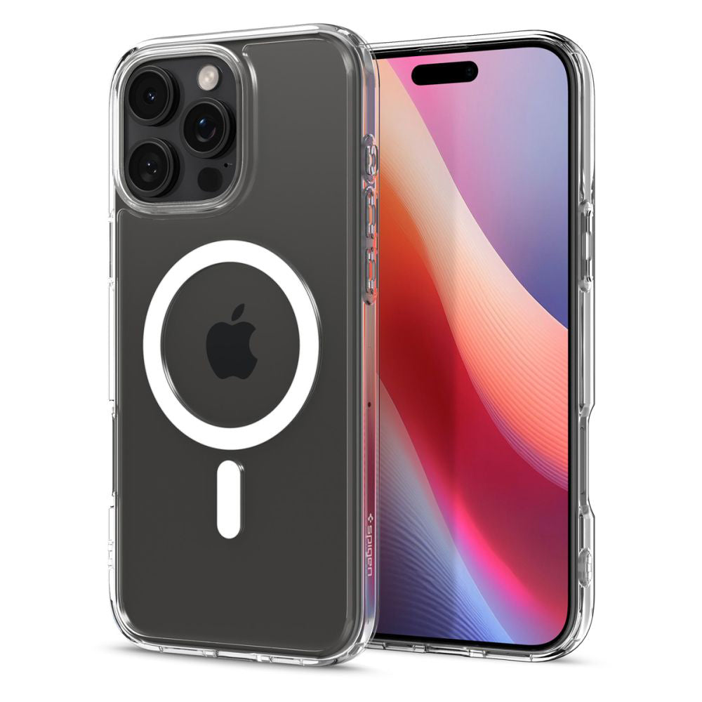 Husă Spigen Ultra Hybrid MagSafe iPhone 16 Pro Max – Alb – imagine 6