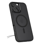 Husă Spigen Ultra Hybrid MagSafe iPhone 16 Pro – Frost Black (negru mat translucid) – imagine 9