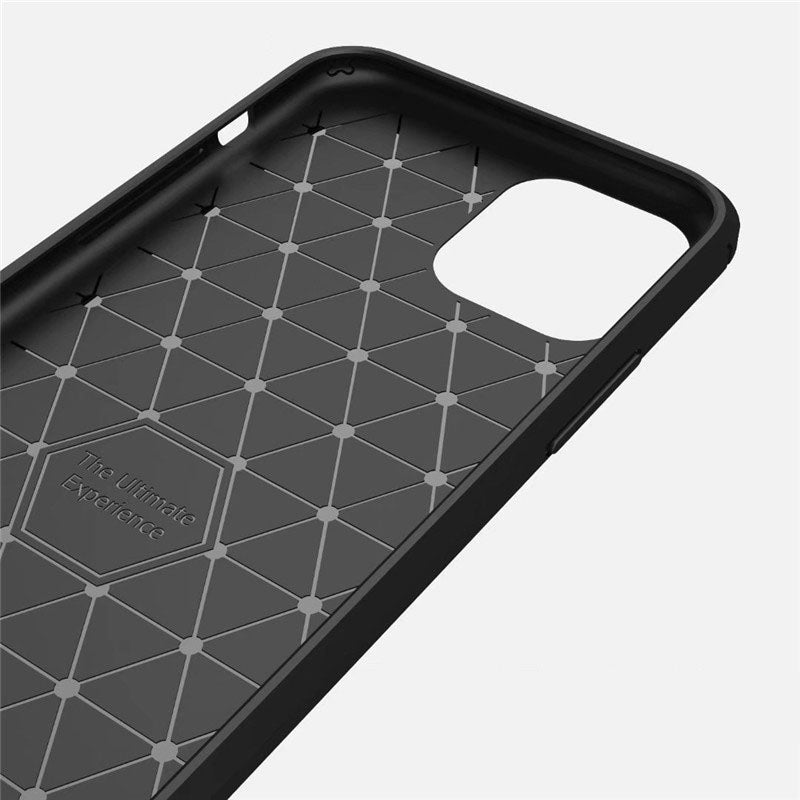 Husă Techsuit Carbon Silicone iPhone 11 Pro Max – imagine 2