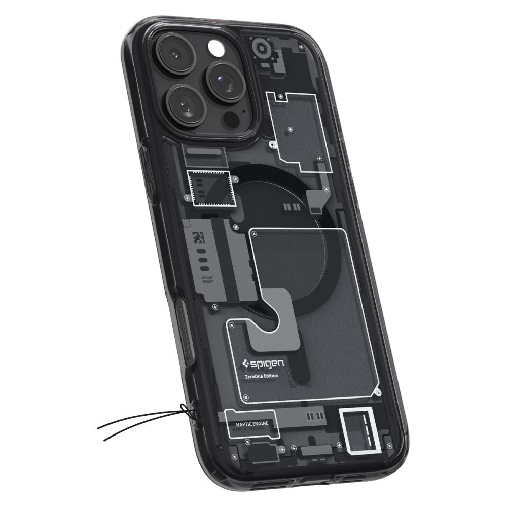 Husă Spigen Ultra Hybrid Zero One MagSafe iPhone 16 Pro – Negru mat – imagine 3