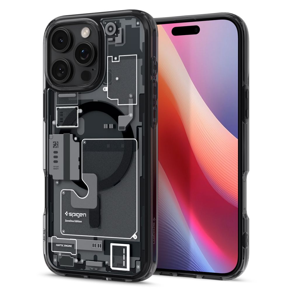 Husă Spigen Ultra Hybrid Zero One MagSafe iPhone 16 Pro – Negru mat – imagine 2