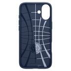 Husă Spigen Liquid Air iPhone 16 – Bleumarin – imagine 8