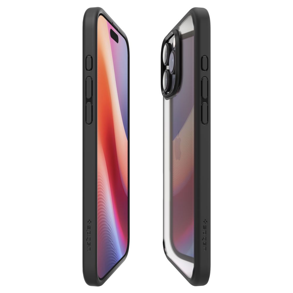 Husă Spigen Ultra Hybrid iPhone 16 Pro – Negru mat – imagine 6