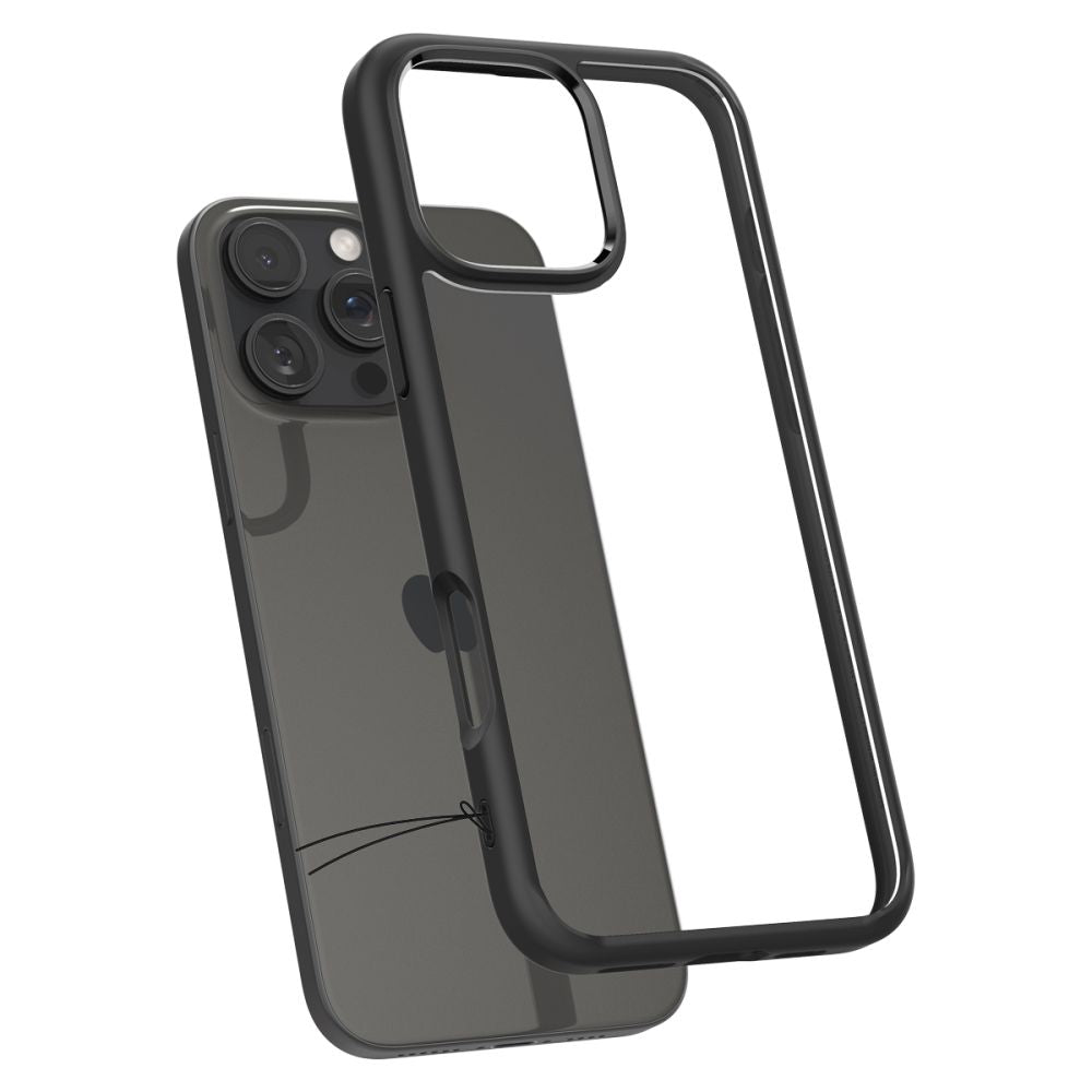 Husă Spigen Ultra Hybrid iPhone 16 Pro – Negru mat – imagine 4