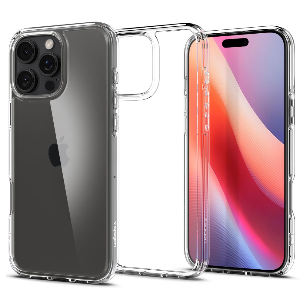 Husă Spigen Ultra Hybrid iPhone 16 Pro – Transparent – imagine 7