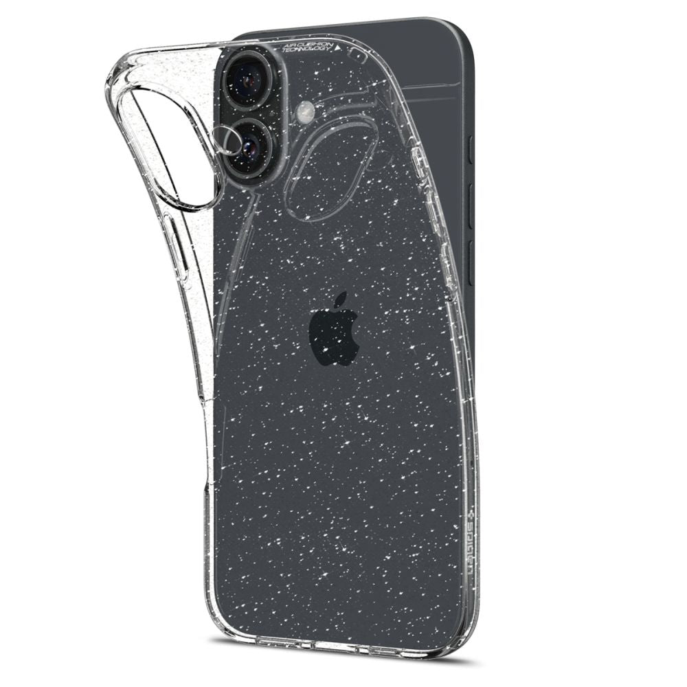 Husă Spigen Liquid Crystal Glitter iPhone 16 – imagine 4