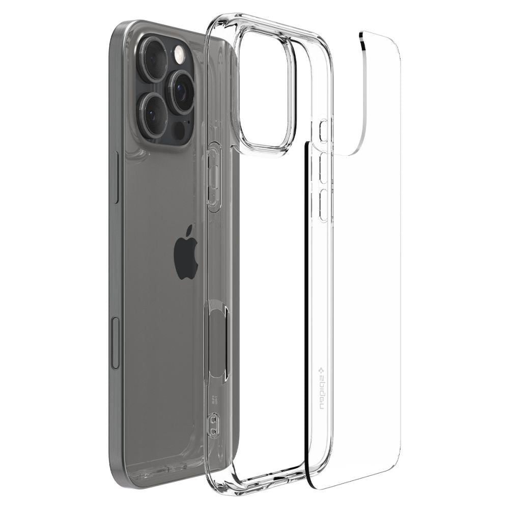 Husă Spigen Ultra Hybrid iPhone 16 Pro Max – Transparent – imagine 8