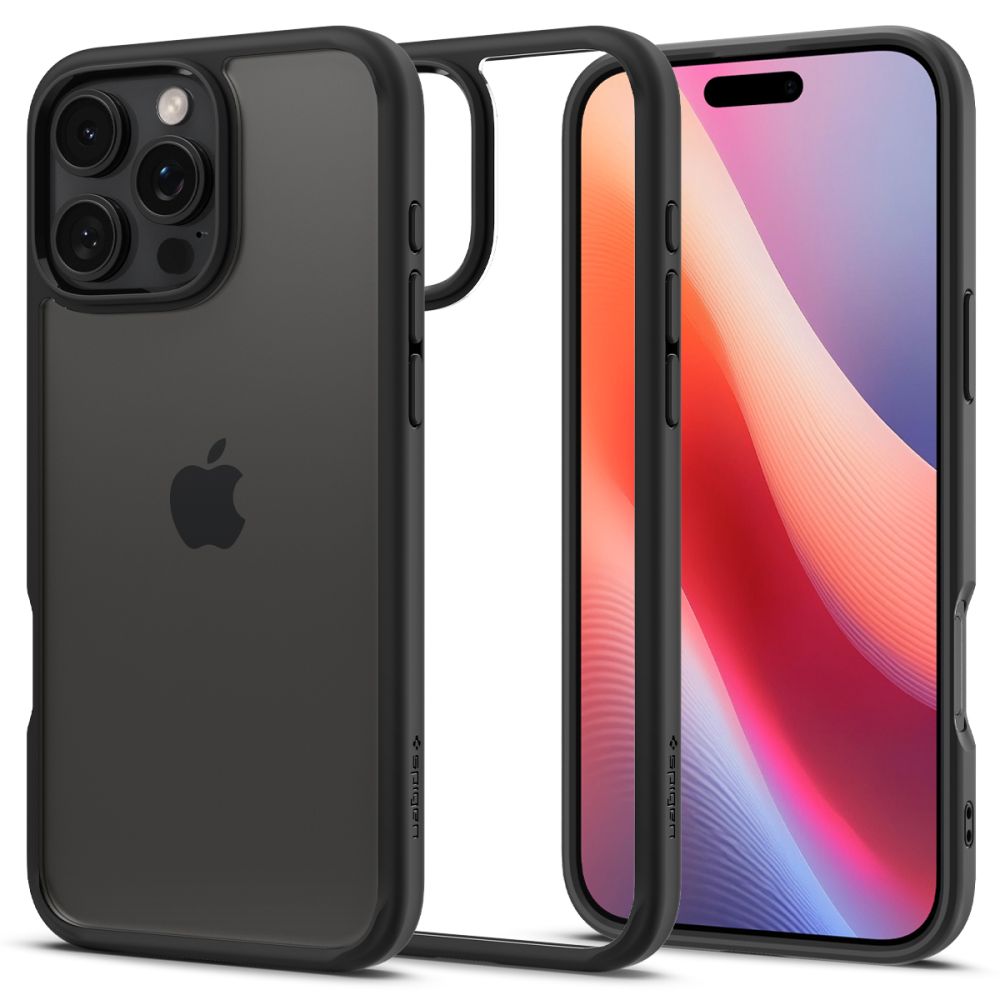 Husă Spigen Ultra Hybrid iPhone 16 Pro Max – Negru mat – imagine 1
