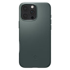 Husă Spigen Thin Fit MagSafe iPhone 16 Pro Max – Abyss Green (verde) – imagine 4