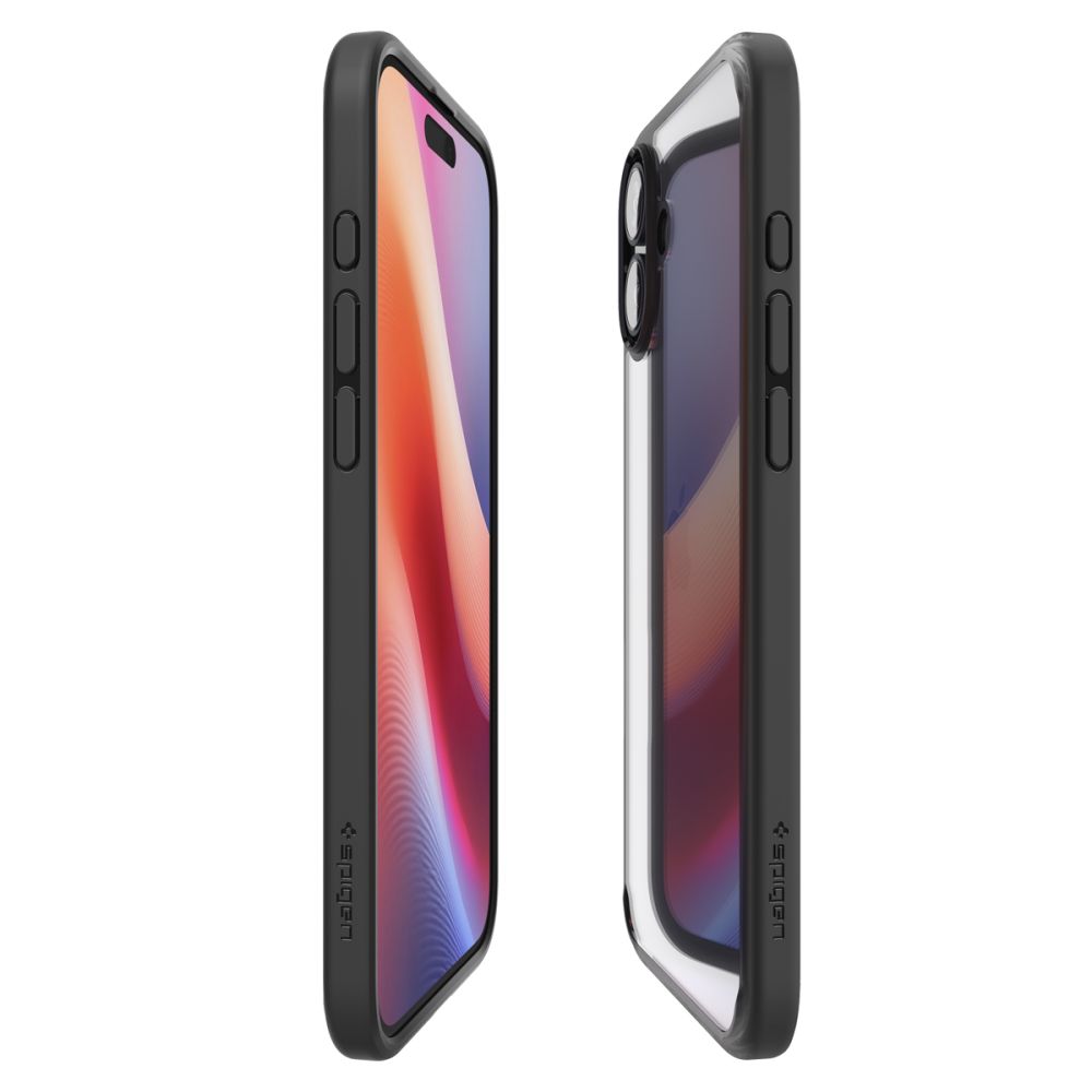 Husă Spigen Ultra Hybrid iPhone 16 – Negru mat – imagine 3